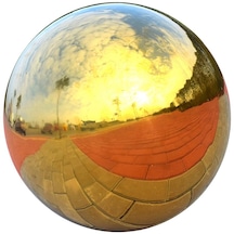 Suntek Magideal 304 Paslanmaz Hollow Topu Dikişsiz Ayna Küre 76mm-altın
