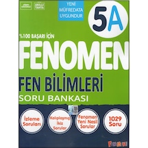 Fenomen 5.sınıf 5a Fen Bilimleri Soru Bankası
