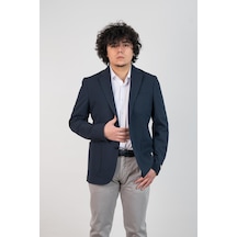 Sir Slimfit Torba Cep Dokulu Astarsız Erkek Tek Ceket(535624665)