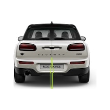 Mini Cooper Clubman Siyah Metal 3m Bagaj Yazı Logo