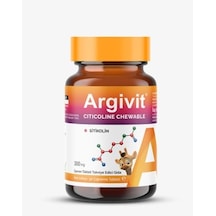 Argivit Citicoline Chewable Sitikolin İçeren Takviye Edici Gıda 30 Tablet