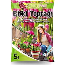 Naturelpeat Çiçek Ve Saksı Toprağı 5 L 4 Adet Diğer