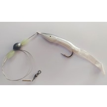 Levrek Lüfer Avcısı Çelik Telli Silikon Balık 11 Cm