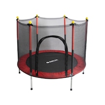 Delta Güvenlik Korumalı Fileli 140 Cm Özel Fermuar Güven Konforlu Çocuk Trampolini 55 İnç Trambolin Ktf 838