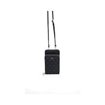 Silver Polo Sp1011 Kadın Telefon Çantası Monogram Siyah-siyah