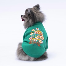 Yeşil Chongqing Kedi Köpek Sweat- Kedi Köpek Kıyafeti
