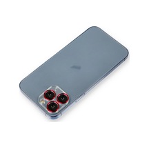 Mey İthalat Apple Uyumlu iPhone 11 Pro Metal Kamera Lens Koruma Cam - Kırmızı - Özel Seri 8683140493943