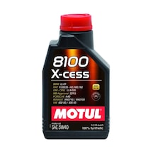 Motul 8100 X-Cess 5W-40 Tam Sentetik Motor Yağı 1 L