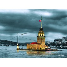 Anatolian Puzzle Kız Kulesi Nostalji 1000 Parça Puzzle - 3167