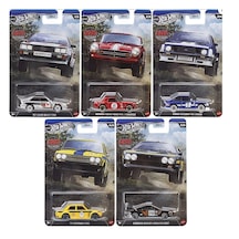 Hot Wheels Silver Rally Racers 5'li Set Uzun Kart