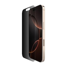 Belkin Ova169hq Screenforce Invisiglass İphone 16 Pro Uyumlu Kolay Hizalama Tepsili Antimikrobiyal Privacy Ekran Koruyucu