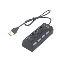 Usb Hub 4 Port Çoklayıcı Switch Anahtarlı 2.0 4863A