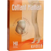 140 Den. 18-20 Mmhg Hamile Külotlu Çorabı - Koyu Ten - 4 - Kadın