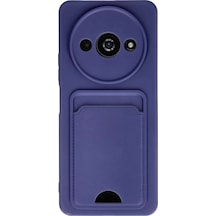 Newface Xiaomi Redmi A3 4g Kılıf Kelvin Kartvizitli Silikon - Lacivert Belirtilmemiş