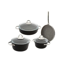 Jumbo Darci Black 7 Parça Tencere Seti 500.01.01.8562