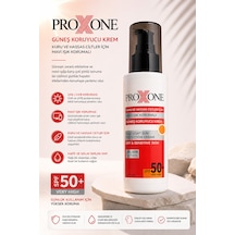 Proxone Kuru Ve Hassas Ciltler İçin Güneş Koruyucu Krem Mavi Işık Korumalı Spf 50+ 125ml