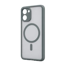 Poco X8 Pro Loji Magsafe Kapak - Gri