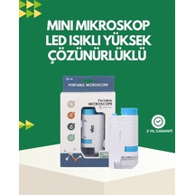 Led Aydınlatmalı 80 200 Kat Büyütmeli Cep Mikroskop Krgltgsea221v12vwye