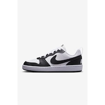 Nike Court Borough Low Recraft Gs Dv5456-131 Beyaz/siyah Kadın Günlük Spor Ayakkabı Beyaz
