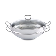 Fissler Nanjing Wok Tava 36 Cm Renkli