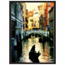 70X100Cm Venedik Köprü Poster