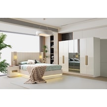 Zen Mdf Bazalı Yatak Odası Takımı
