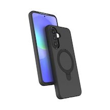 Samsung Galaxy A56 Regal Magsafe Standlı Kapak - Siyah 0.2M-Çok Renkli