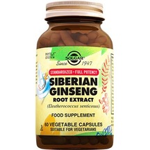 Solgar Siberian Ginseng Root Extract 60 Kapsül