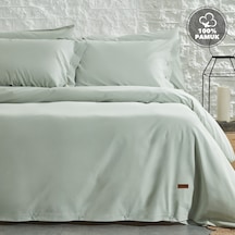 Yataş Bedding Plain Battal Boy Ranforce Nevresim Takımı - Adaçayı