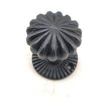 Antika Tarz Dekoratif Pirinç Açarlı Kapı Babası - 50mm, Oksit Kapı Kilidi