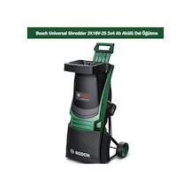 Bosch U Shredder 2x18V-25 2x4AH Akülü Dal Öğütme - 06008E0000