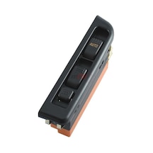 Mcar Cam Acma Dugmesı Sol Sıyah 12v Isuzu Nkr55 - Kraw An-1932b