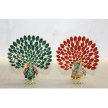 Swaroski Tavuskuşu Alk3833