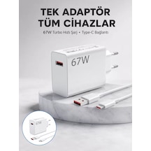 Hepsi 67 Watt Güvenli Hızlı Şarj Adaptörü Samsung M31 M33 M51 Uyumlu Yeni Nesil Najmaddin Diğer