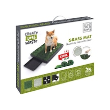 M-pets Grass Mat Çimli Çekmeceli Köpek Tuvaleti 58x46 Cm 244-53044.01