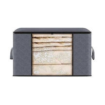 Dancemonkey Yorgan Yatak Saklama Kutusu Konteyner Dokusuz Cbtx Çantası Battaniye Altı 50x35x20cm 35l 140l