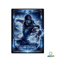 Ghostbastır Design Sub-zero Mortal Kombat 99 Parça Ayaklı Puzzle Dekoratif Çocuk Yapbozu 0193