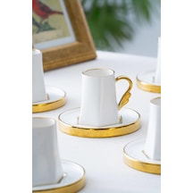 Mars 6 Kişilik Kahve Fincanı Takımı - 90 Ml