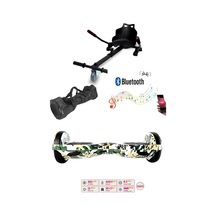 Citymate Elektrikli Kaykay Hoverboard Akıllı Denge 6.5 Inch + Hoverkart + Çanta Extrem Paket D07