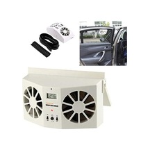 Solar Enerji İle Şarj Edilebilen Araba Fanı