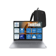Lenovo ThinkBook 16 G8 IAL 21SK007UTXH39 Ultra 7 255H 64 GB 2 TB SSD 16" W11H Dizüstü Bilgisayar + Zetta Çanta