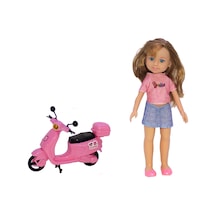 Oyuncak Bebek Ayza Bebek Scooterlı Bebek 25 Cm