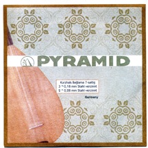 Pyramid 004/pbt Saz Teli Seti 0.18 Alman Çeliği Kalitesi Parlak Tizler Ve Uzun Ömürlü Kararmayan Yapı