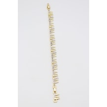 Vıp Bileklik Silver 14 K-17330 17+2cm Çok Renkli