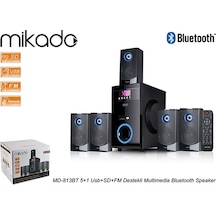 Mikado Md-581bt 5+1 Usb -sd - Fm Destekli Multimedia Bluetooth Speaker