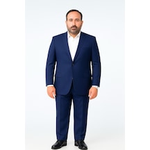 Rkek Takım Elbise 4 Drop Poliviskon Kumaş, Kısa Ve Şişman Erkekler İçin Rahat Kalıp Lacivert Rkek Takım Elbise 4 Drop Poliviskon Kumaş, Kısa Ve Şişman Erkekler İçin Rahat Kalıp Lacivert