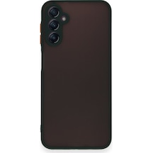 Newface Samsung Uyumlu Galaxy A55 5g Kılıf Montreal Silikon Kapak - Siyah Siyah