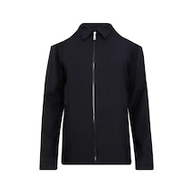 Uki Lacivert Comfort Fit Gömlek Ceket Lacivert