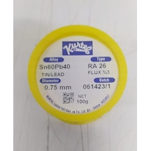 Kurtel Lehim Teli 100gr 0.75mm Kendinden Pastalı