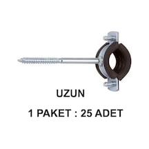 Eco Doğalgaz Uzun Kelepçesi 1/2 Paket 25 Li